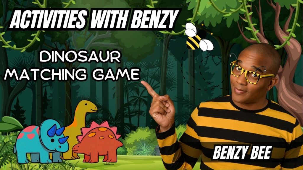 Activities With Benzy: Dinosaur Matching