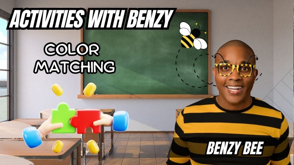 Activities With Benzy: Color Matching